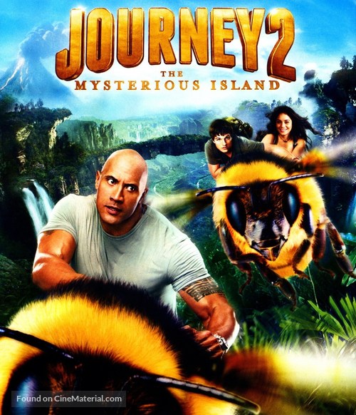 Journey 2: The Mysterious Island - Blu-Ray movie cover