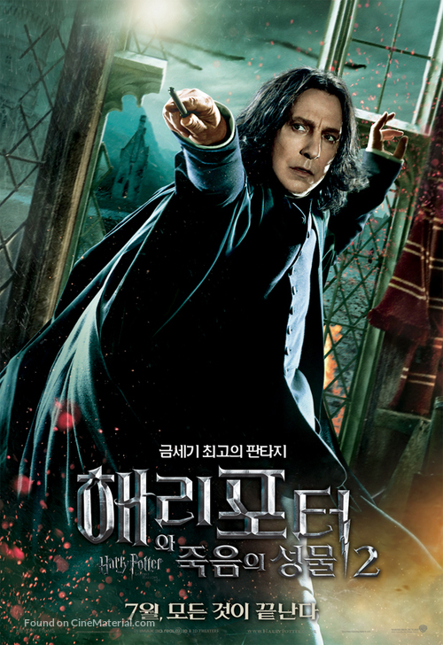 Harry Potter and the Deathly Hallows - Part 2 - South Korean Movie Poster