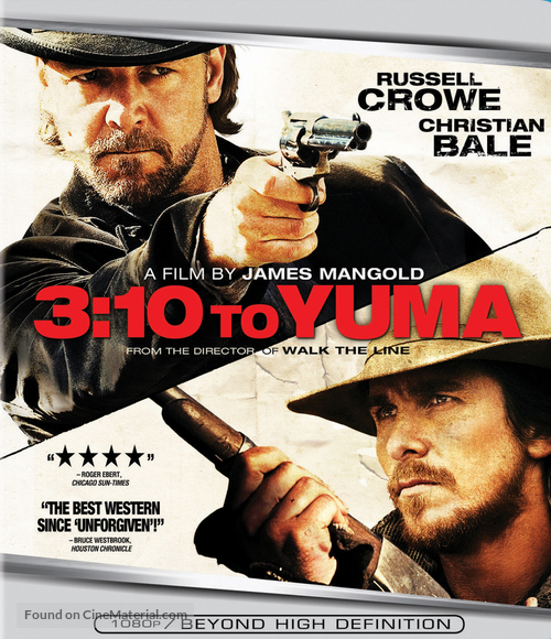 3:10 to Yuma - Blu-Ray movie cover