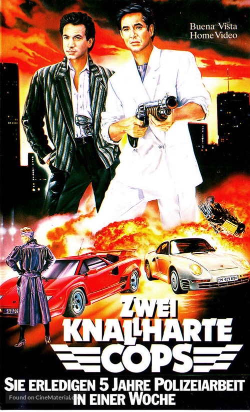 U.S. Marshals: Waco &amp; Rhinehart - German VHS movie cover