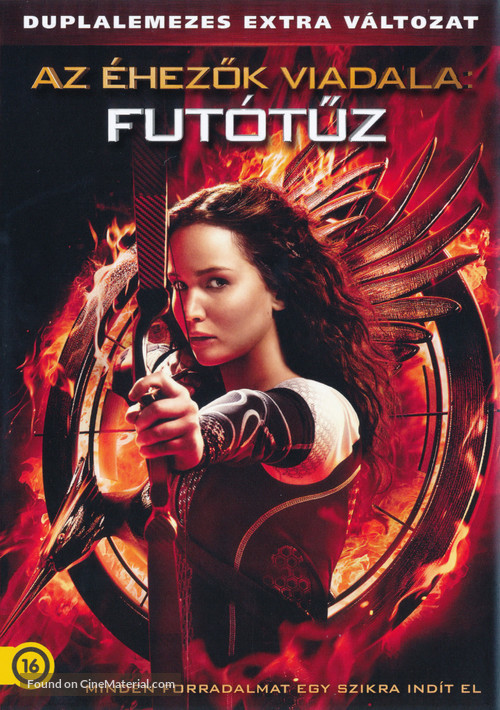 The Hunger Games: Catching Fire - Hungarian Movie Cover