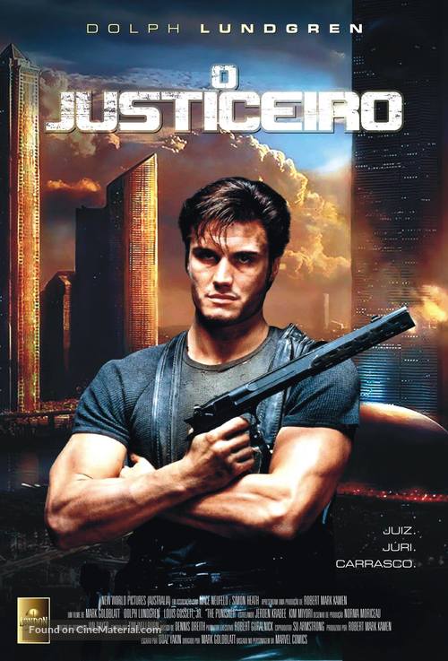 The Punisher - Brazilian Movie Cover