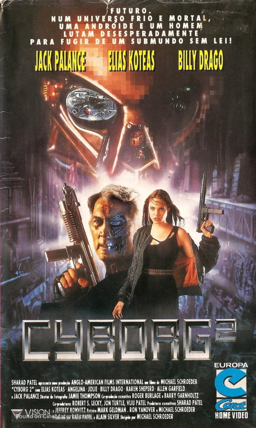 Cyborg 2 - Brazilian VHS movie cover