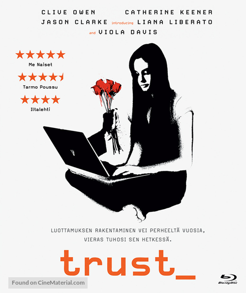 Trust - Finnish Blu-Ray movie cover