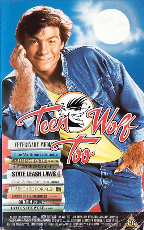Teen Wolf Too - British VHS movie cover