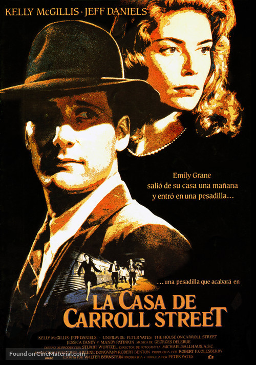 The House on Carroll Street - Spanish Movie Poster