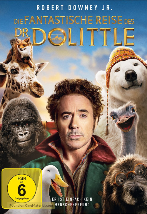 Dolittle - German DVD movie cover