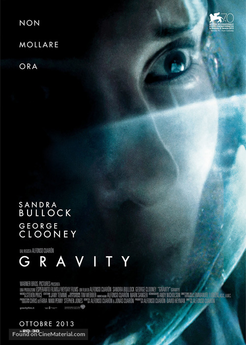 Gravity - Italian Movie Poster