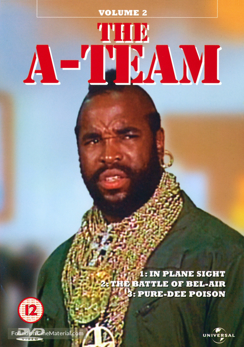 &quot;The A-Team&quot; - British DVD movie cover