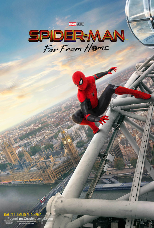 Spider-Man: Far From Home - Italian Movie Poster