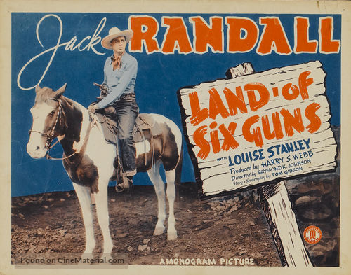 Land of the Six Guns - Movie Poster