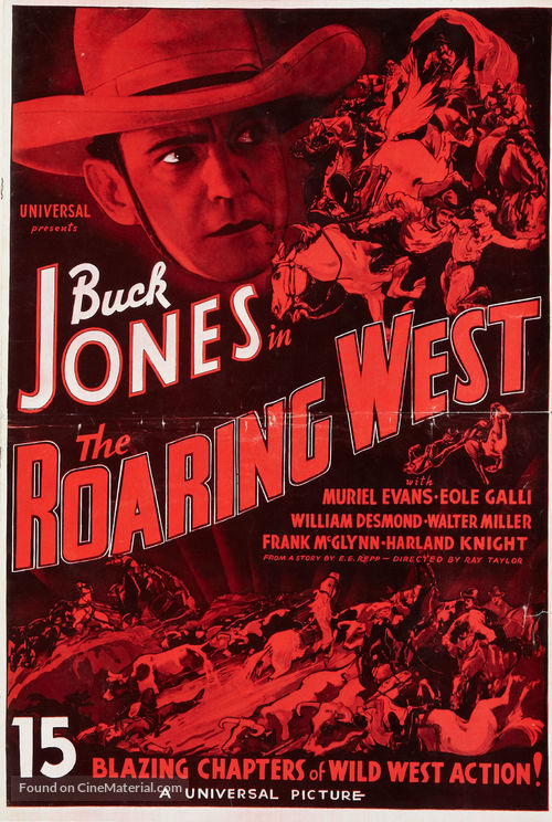 The Roaring West - poster