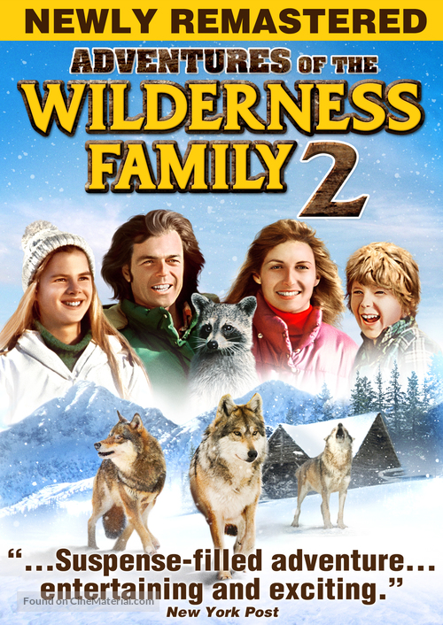 The Further Adventures of the Wilderness Family - DVD movie cover