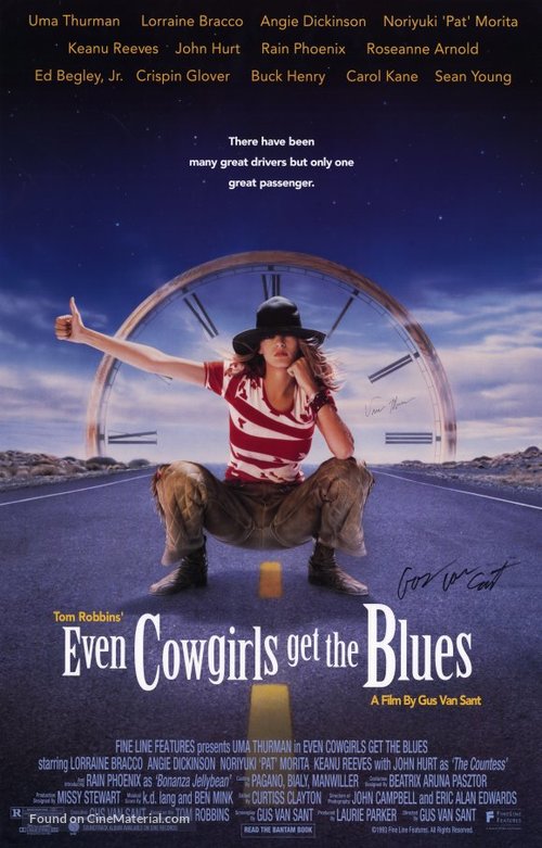 Even Cowgirls Get the Blues - Movie Poster