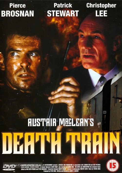 Death Train - British DVD movie cover