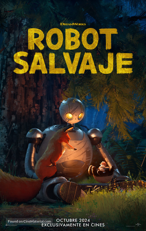 The Wild Robot - Spanish Movie Poster