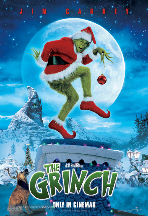 How the Grinch Stole Christmas - British Movie Poster