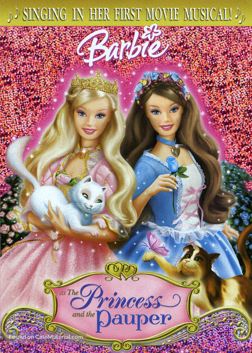 Barbie as the Princess and the Pauper - DVD movie cover
