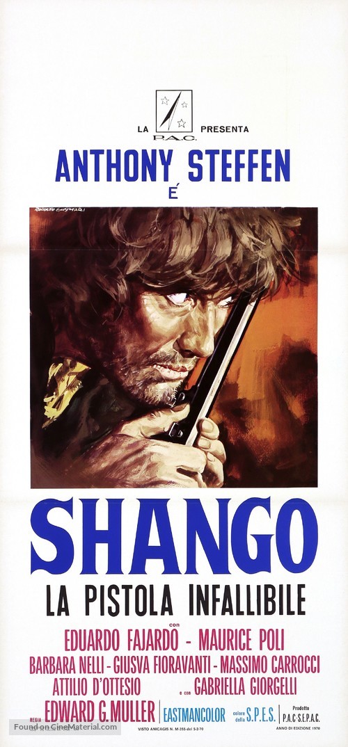 Shango, la pistola infallibile - Italian Movie Poster