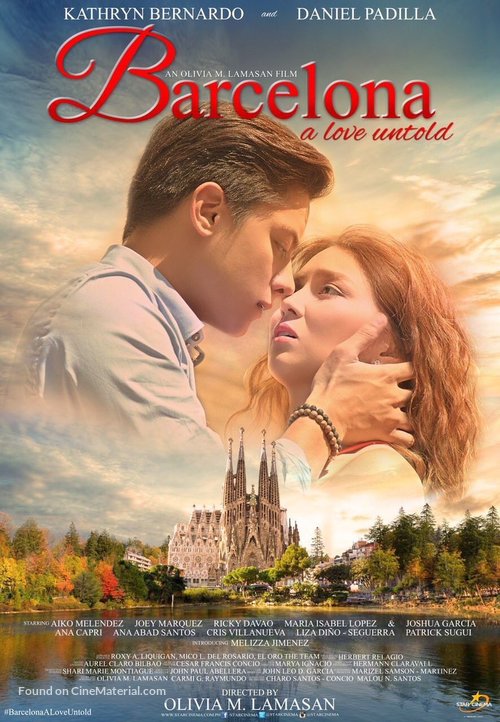 Barcelona: A Love Untold - Philippine Movie Poster