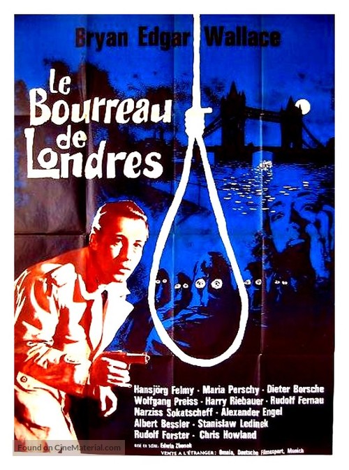 Der Henker von London - French Movie Poster