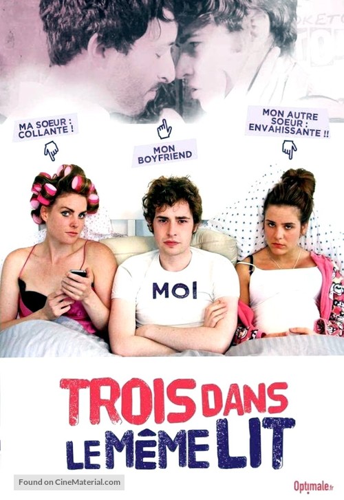 Three in a Bed - French DVD movie cover