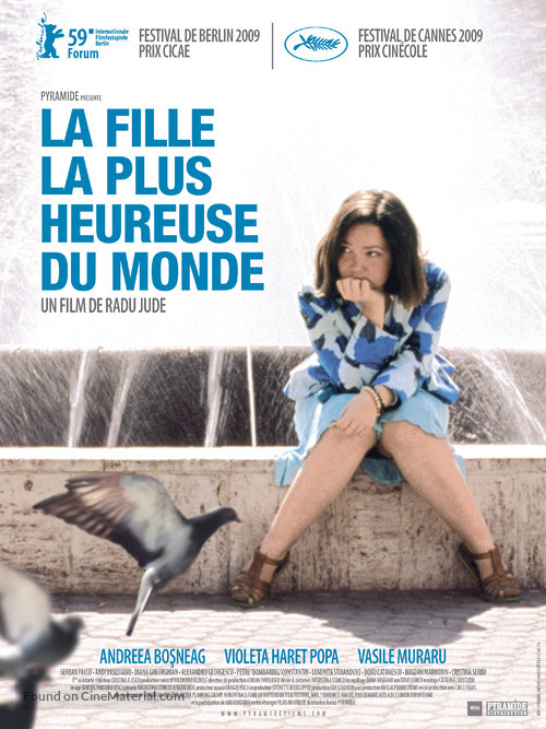 Cea mai fericita fata din lume - French Movie Poster