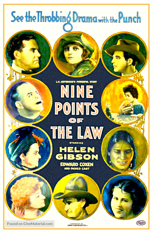 Nine Points of the Law - Movie Poster