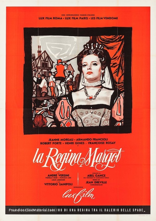 Reine Margot, La - Italian Movie Poster