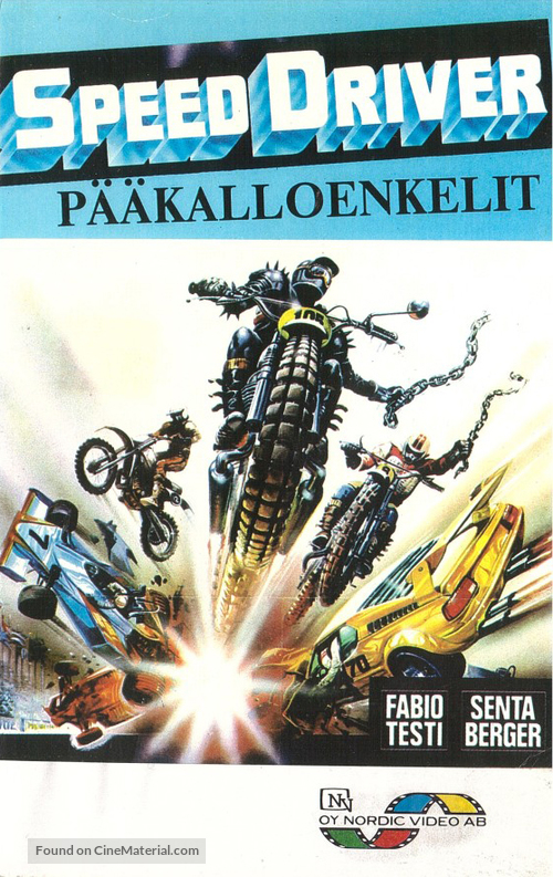 Speed Driver - Finnish VHS movie cover
