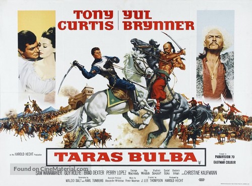 Taras Bulba - British Movie Poster