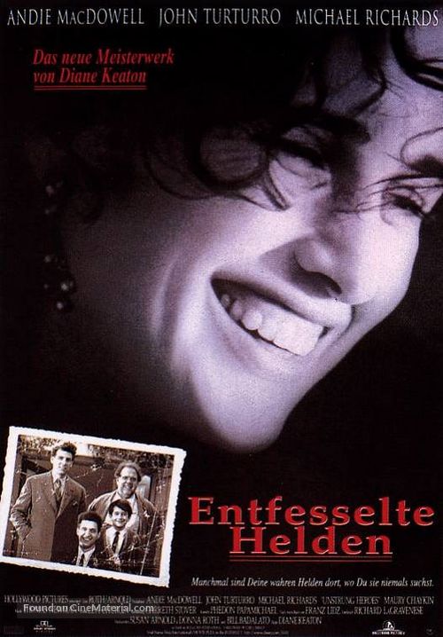 Unstrung Heroes - German Theatrical movie poster