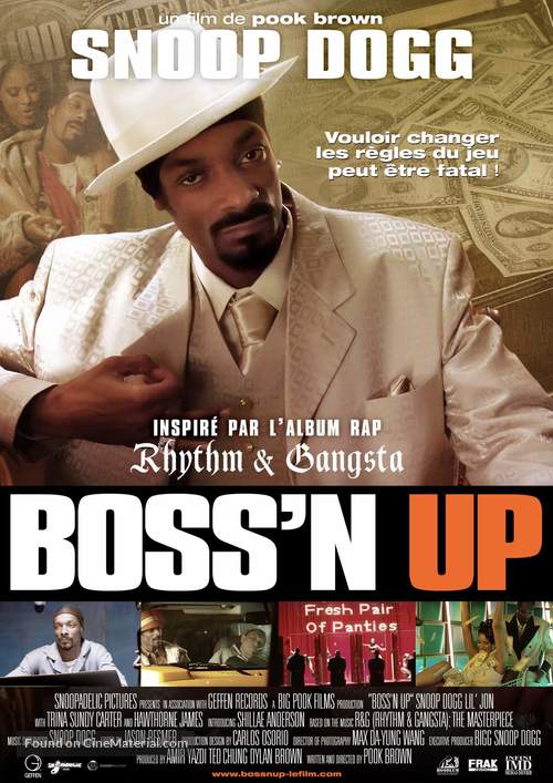 Boss&#039;n Up - French Movie Poster