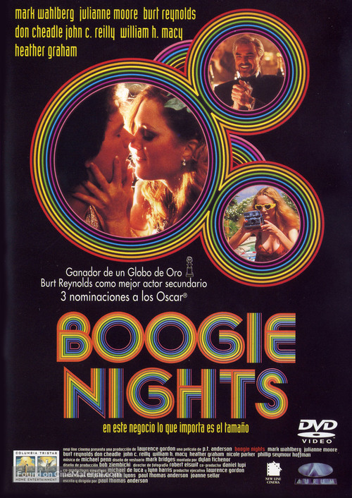 Boogie Nights - Spanish Movie Cover