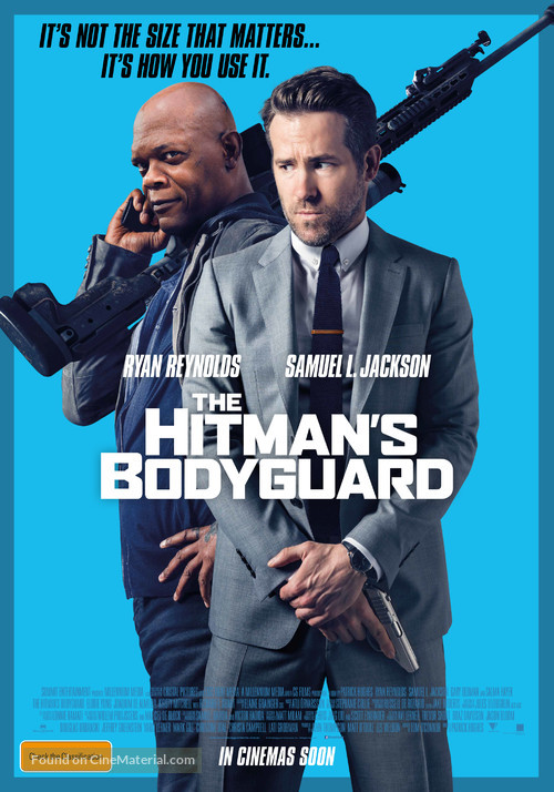 The Hitman&#039;s Bodyguard - Australian Movie Poster