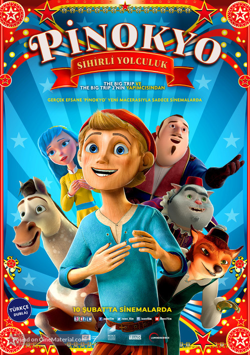 Pinocchio: A True Story - Turkish Movie Poster