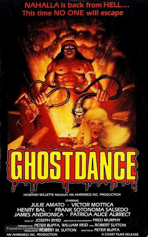 The Ghost Dance - Swedish VHS movie cover