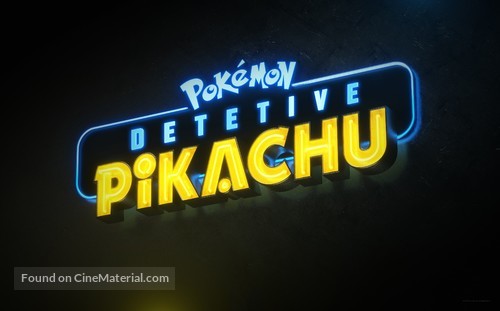 Pok&eacute;mon: Detective Pikachu - Portuguese Logo