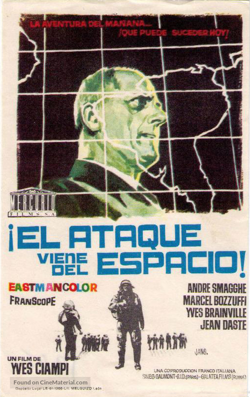 Le ciel sur la t&ecirc;te - Spanish Movie Poster