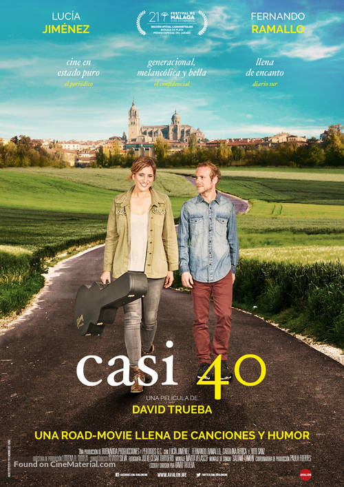 Casi 40 - Spanish Movie Poster