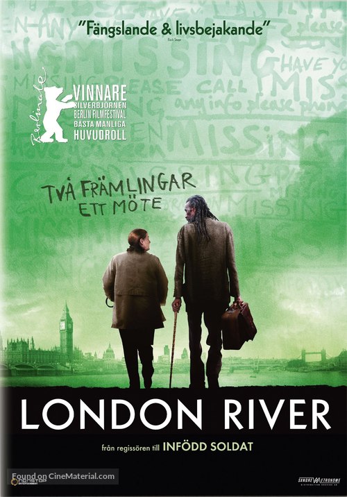 London River - Swedish Movie Cover