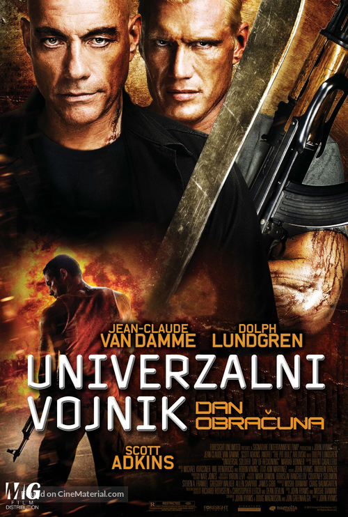 Universal Soldier: Day of Reckoning - Croatian Movie Poster