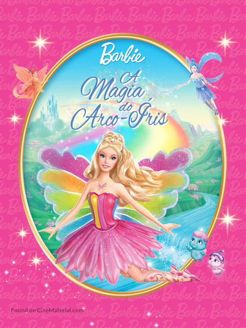 Barbie Fairytopia: Magic of the Rainbow - Brazilian Movie Cover