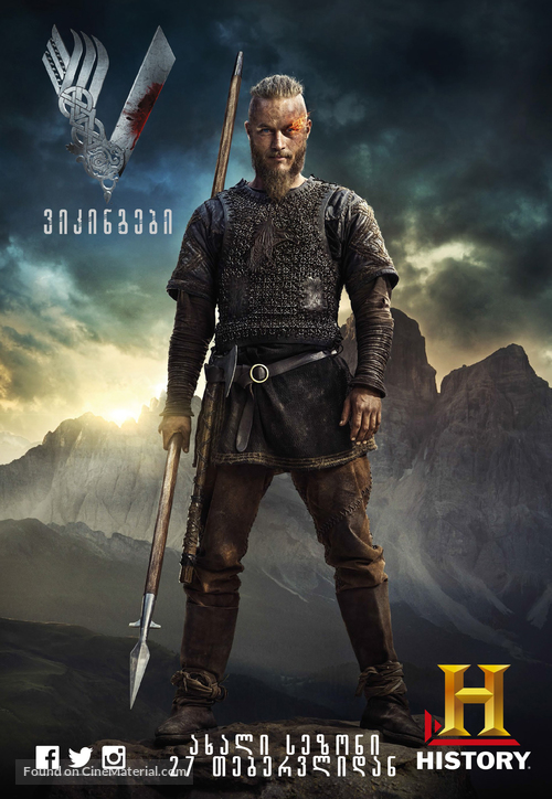 &quot;Vikings&quot; - Georgian Movie Poster