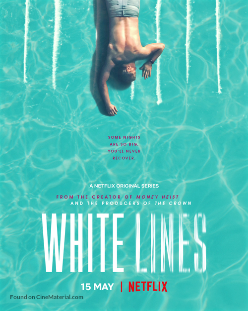 &quot;White Lines&quot; - British Movie Poster