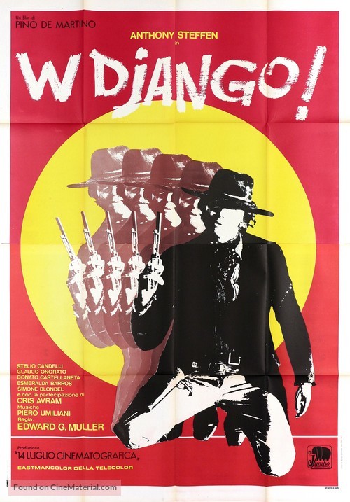 W Django! - Italian Movie Poster
