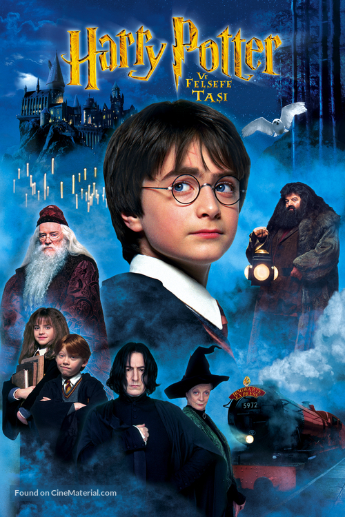 Harry Potter and the Philosopher&#039;s Stone - Turkish DVD movie cover