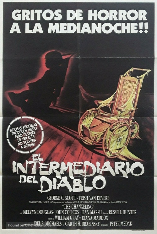 The Changeling - Argentinian Movie Poster