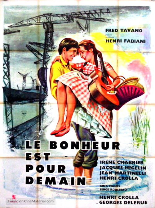 Le bonheur est pour demain - French Movie Poster