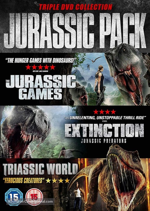 The Jurassic Games - British Movie Cover